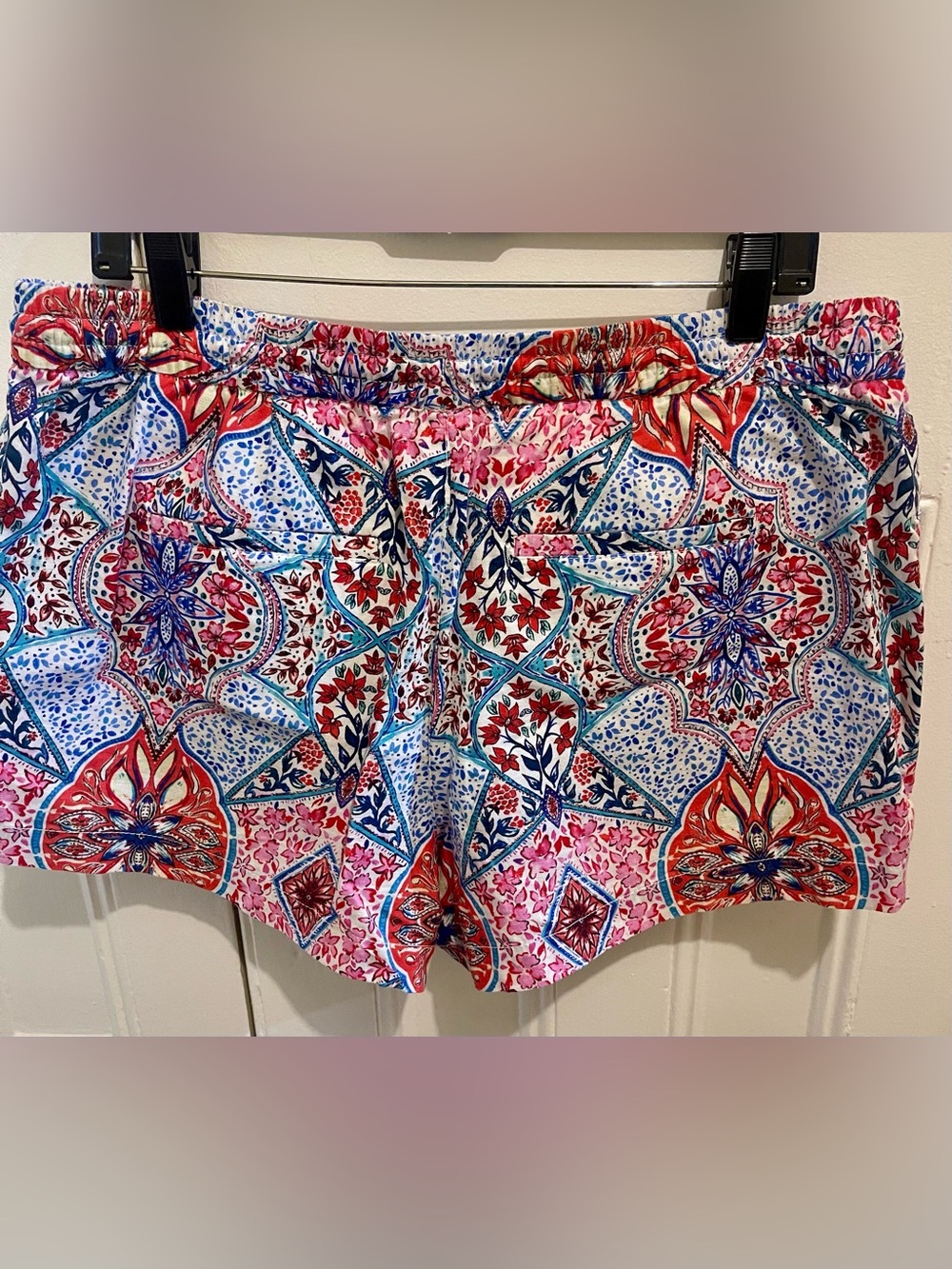 GAP Paisley Multicolor Drawstring Shorts - Picture 3 of 5